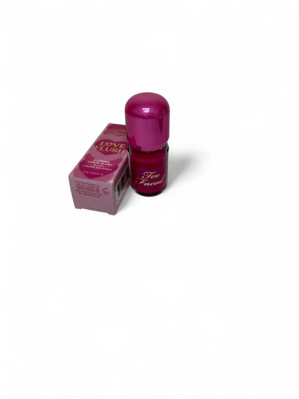 Too Faced Love Flush Glowing Liquid Blush - Deep Berry Pink